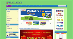 Desktop Screenshot of binaadidaya.com